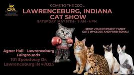 Come to the cool Lawrenceburg, IN Cat Show!