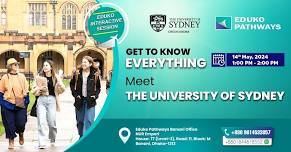 Eduko Interactive Session: Meet the University of Sydney