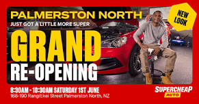 Supercheap Auto Palmerston North Grand Re-Opening