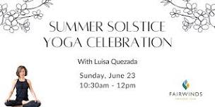 Summer Solstice Yoga Celebration