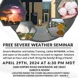 SKYWARN severe  weather seminar