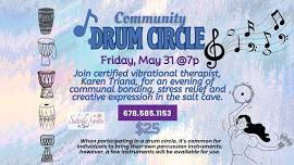 Community Drum Circle at Saltville Grotto