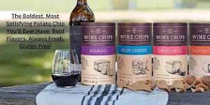 Sweet & Salty Wine Chips, potato chips paired with wine!