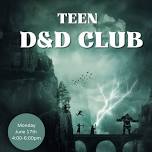 Teen Dungeons & Dragons Club