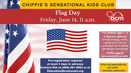 Chippie's Sensational Kids Club: Flag Day