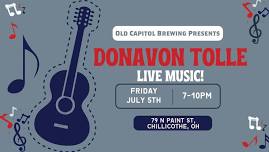 Donavon Tolle LIVE at Old Capitol Brewing!