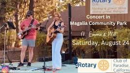 Concert in Magalia Community Park ft Emma & Will