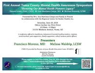 First Annual Yuma County Mental Health Awareness Symposium