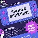 Friday Summer Game Days