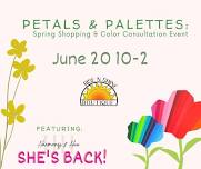 Petals & Palettes: Spring Shopping & Color Consultation Event @ Rise N Shine Boutique