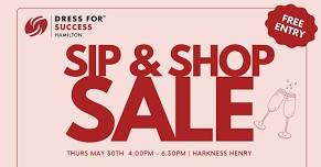 Sip and Shop Sale