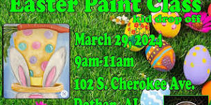 Kids Easter Paint Class