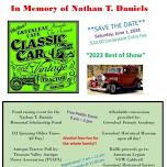 Nathan’s memorial car show 2024