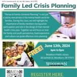 Family Led Crisis Planning @ Woodburn Library