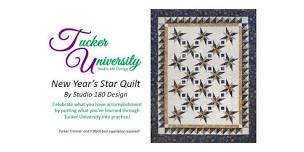 Tucker University- New Year's Star Quilt by Studio 180