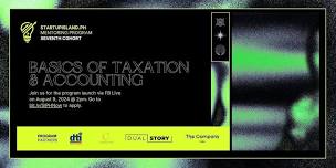 Basics of Taxation and Accounting | Startup Mentoring Program #SIPH7