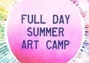 Summer Art Camp Week 3