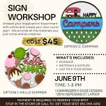 Sign Painting Workshop