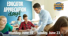 Educator Appreciation Days