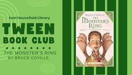 Tween Book Club ~ The Monster's Ring by Bruce Coville