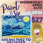 Paint & Sip - Starry Night