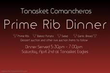 Tonasket Comancheros Prime Rib Dinner and Auction