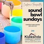 Monthly Sound Bowl Sundays at the Kiawanda Community Center in Pacific City, OR