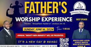 Father’s Day Worship Experience