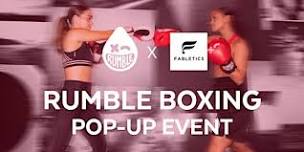 Rumble Boxing Workout at Fabletics Fashion Place