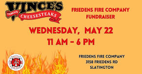 Vince's Cheesesteaks Fundraiser