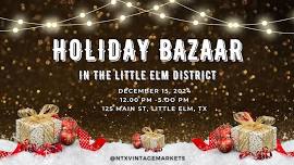 Holiday Bazaar In The Little Elm District