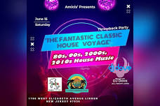 'The Fantastic Classic House Voyage' Throwback Party