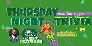 Thursday Night Trivia at Greene Turtle w  Will Sheridan   DJ Tim Dogg,