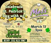 St Patrick's Day at Mel's