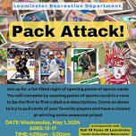 Pack Attack for teens ages 13 - 17 (Register by 4/25/24)