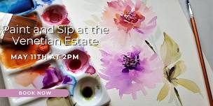 Paint and Sip at The Venetian Estate