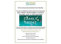 New Community Extended Care Facility Family Night/Family Council