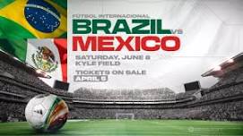 Brazil vs Mexico Soccer Game at Kyle Field