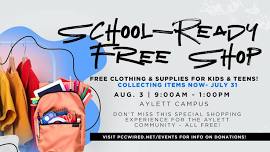 School-Ready Free Shop – Aylett Campus