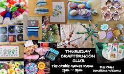 ~ Thursday Crafternoon Club at The Stable Games Room ~ Floor Turtle ~