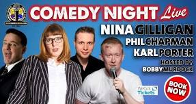 Comedy Night Live with Headliner Nina Gilligan