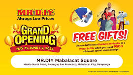 GRAND OPENING: MR.DIY Mabalacat Square, Pampanga