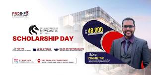  THE UNIVERSITY OF NEWCASTLE – SCHOLARSHIP DAY! 