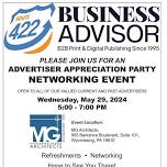 Route 422 Business Advisor Customer Appreciation Party — MG Architects