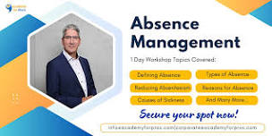 Absence Management 1 Day Workshop in Mesquite, TX on June 21st, 2024