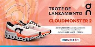 Trote lanzamiento On Cloudmonster 2