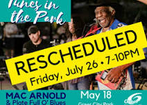 Tunes in the Park featuring Mac Arnold & Plate Full O' Blues