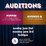 AUDITIONS || Pippin & Avenue Q