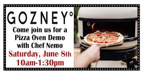 Gozney Pizza Oven Demonstration/sampling