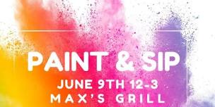 Paint and Sip - Max's Grill